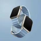 Apple Watch Series1-8/SE/SE2/SE3 38/40/41 Revix Premium Szíj Fehér-Kék