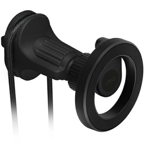 UNIQ Trelix mágneses autós telefon tartó fekete/éjfekete