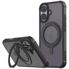 iPhone 17 Araree Duple M Stand MagSafe tok Fekete