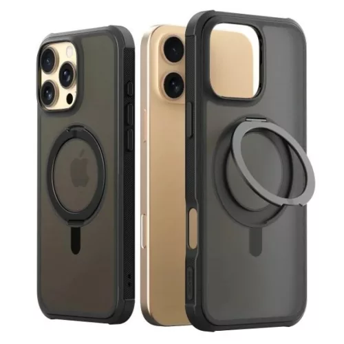 iPhone 16 Pro Araree Duple M Állványos tok fekete