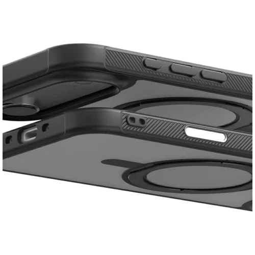 iPhone 17 Air Araree Duple M Stand MagSafe tok Fekete