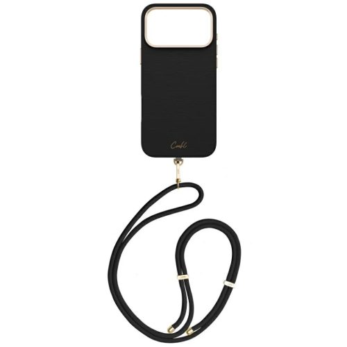 iPhone 17 Pro Max UNIQ Coehl Mirelle, mágneses töltés, ében tok