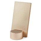 Lexon City Energy Pro 10W Vezeték nélküli Töltő Bluetooth Hangszóróval világos arany