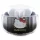 Hello Kitty HKTWSHDGKEK TWS Bluetooth fülhallgató + dokkoló állomás fekete átmenetes galvanizált logó