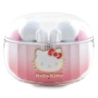 Hello Kitty Rózsaszín átmenetes elektroplating logó Bluetooth fülhallgató TWS + dokkoló állomás