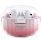 Hello Kitty Rózsaszín átmenetes elektroplating logó Bluetooth fülhallgató TWS + dokkoló állomás