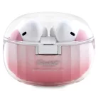 Hello Kitty Rózsaszín átmenetes elektroplating logó Bluetooth fülhallgató TWS + dokkoló állomás