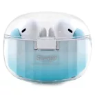 Hello Kitty HKTWSHDGKEQ TWS Bluetooth fülhallgató + dokkoló állomás kék árnyalatú elektroplating logó