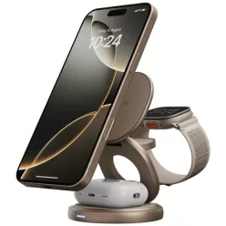 Foldable 3in1 15W Gyors Töltő Állomás Arany