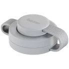 iPhone/Watch/AirPods Bazic GoMag Trio 2 3 az 1-ben 15W mágneses vezeték nélküli töltő szürke
