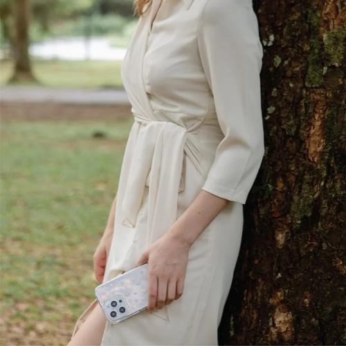 iPhone 14 Pro 6,1" UNIQ Coehl Aster tavaszi rózsaszín tok