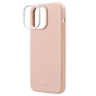 iPhone 14 Pro tok UNIQ Lino Hue tok Magclick Töltés rózsaszín