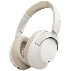   Creative Zen Hybrid 2 Vezeték nélküli Fejhallgató krémszínű Bluetooth 5.2 ANC