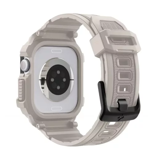 Apple Watch 10/11 42 mm Spigen Rugged Armor Pro V2 Dune Bézs tok