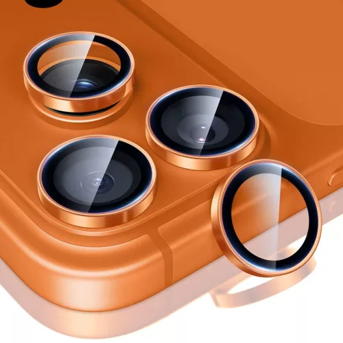 iPhone 17 Pro / Max ESR Armorite kamera üvegfólia Narancssárga