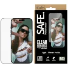 iPhone 17 Pro Max SAFE by PanzerGlass edzett üveg Ultra-Wide Fit EasyAligner fekete kerettel üvegfólia