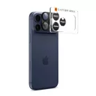 iPhone 17 Pro Max Spigen Optik Pro XL "EZ Fit" kameravédő fekete üvegfólia