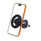 N56 Tech-Protect Mágneses Magsafe szellőző autós tartó Karbon Fekete