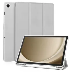  Samsung Galaxy Tab A11 Plus / A9 Plus Techsuit - Flex Trifold (Pencil Holderrel) - Szürke tok