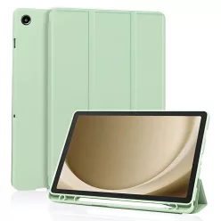   Samsung Galaxy Tab A11 Plus / A9 Plus Techsuit - Flex Trifold (with Pencil Holder) - Matcha Green tok