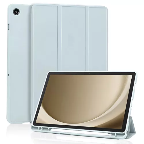Samsung Galaxy Tab A11 Plus / A9 Plus Techsuit - Flex Trifold (Pencil Holderral) - Sky Blue tok