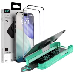   iPhone 17 Pro Max ESR Armorite Screen Protector UltraFit (2 db) - Átlátszó üvegfólia