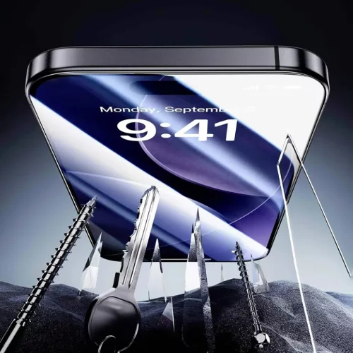 iPhone 17 Pro Max ESR Armorite Screen Protector UltraFit (2 db) - Átlátszó üvegfólia