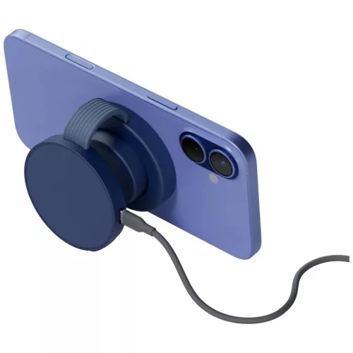 iPhone/Watch/AirPods Bazic GoMag Trio 2 3in1 15W mágneses töltő kék