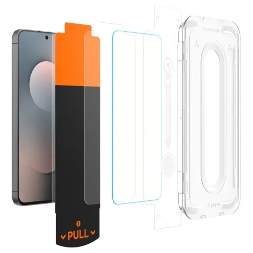 Samsung Galaxy S25 FE üvegfólia Spigen Glas.tR "EZ Fit Pro" 2-pack Átlátszó