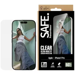  iPhone 17 Pro SAFE edzett üveg PanzerGlass Ultra-Wide Fit EasyAligner üvegfólia