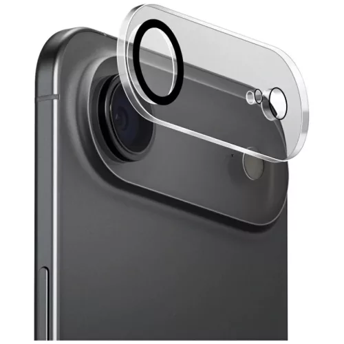 iPhone 17 Air UNIQ Optix Clearshield Frameguard Kamera Lencse Védő üvegfólia kristálytiszta applikátorral