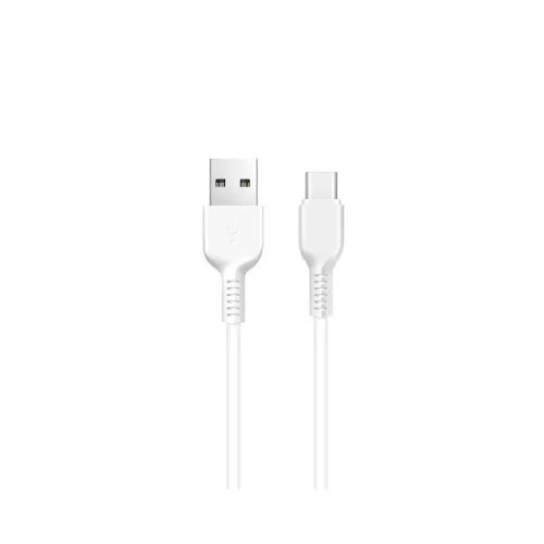 USB-A to USB-C Kábel Hoco Flash X20, 18W, 2A, 1m, Fehér