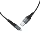 USB-A to Lightning Kábel Hoco X38 Cool, 18W, 2A, 1m, Fekete