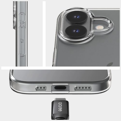 iPhone 17 Pro Max Araree A Fit átlátszó tok