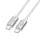 USB-C to USB-C kábel Hoco U134, 240W, 1.8m, Szürke