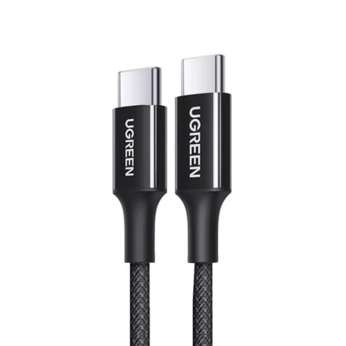 USB-C to USB-C Kábel UGREEN L502, 100W, 5A, 1m, Fekete