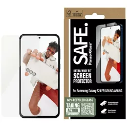  Samsung Galaxy S24 FE / A36 5G / A56 5G üvegfólia SAFE by PanzerGlass Ultra-Wide Fit üvegfólia