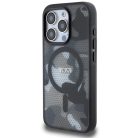 iPhone 15 Pro Max Tumi TUHMP15XTCAMK fekete keménytok Frosted Camo Mintával és MagSafe Tok