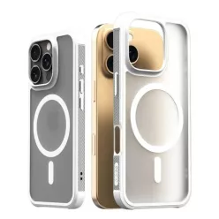 iPhone 16 Pro Duple M Armor tok fehér