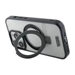   iPhone 15 Pro Max Tumi TUHMP15XSSFC 6.7" fehér keménytok átlátszó gyűrűs állvánnyal és MagSafe
