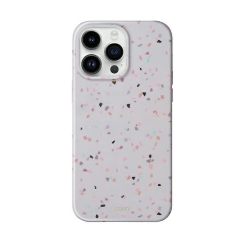 iPhone 14 Pro UNIQ Coehl Terrazzo tok homokkő