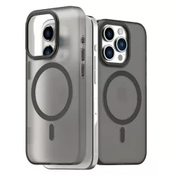 iPhone 15 Pro Max Araree Aero Frame tok átlátszó-fekete