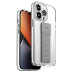   iPhone 14 Pro Max tok UNIQ Heldro Mount lucent átlátszó tok