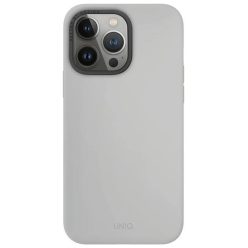   iPhone 15 Pro Max UNIQ Lino Hue Magclick Charging tok világosszürke