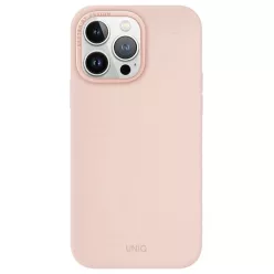   iPhone 15 Pro Max UNIQ Lino Hue Magclick Charging tok blush rózsaszín