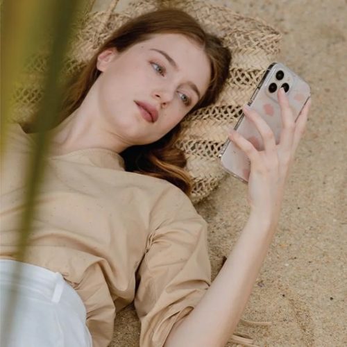 iPhone 14 Pro 6,1" Coehl Meadow tok tavaszi rózsaszín