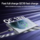 Yesido USB to Type-C adatkábellel (CA135C) - Gyors töltés, QC18W, 3A, 480Mbps, CarPlay kompatibilis, cink ötvözet, 1.2m - Fekete