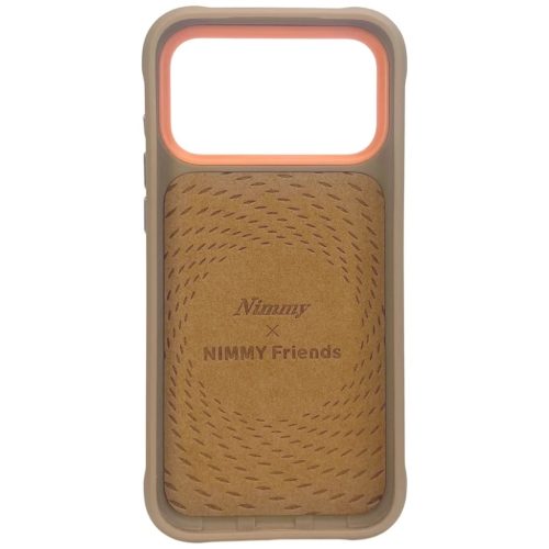 Nimmy Tiger MagSafe tok iPhone 17 Pro Max - világos barna tok