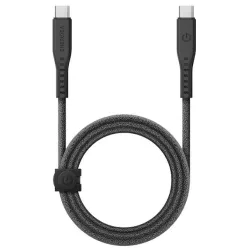   Energea Flow USB-C - USB-C kábel 1.5m Fekete 240W 5A PD Gyors Töltés