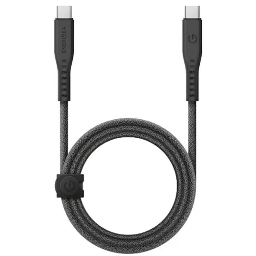 Energea Flow USB-C - USB-C kábel 1.5m Fekete 240W 5A PD Gyors Töltés